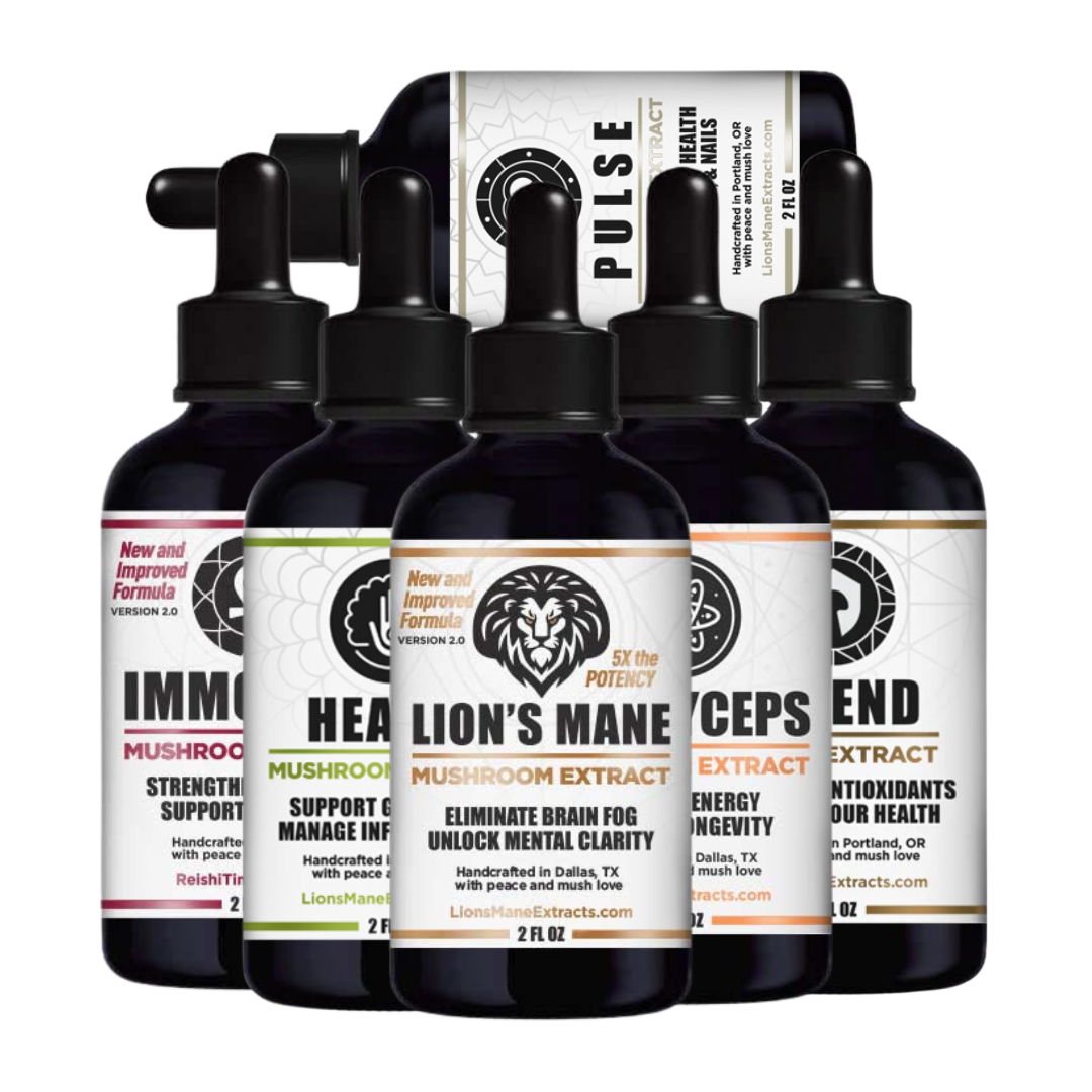 ALL 6 Premium Mushroom Extracts