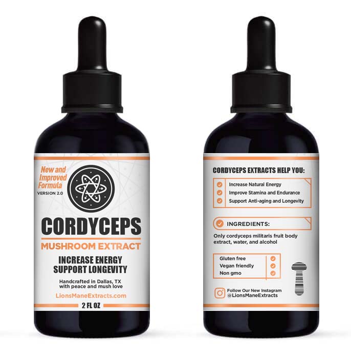Premium Cordyceps Mushroom Extract