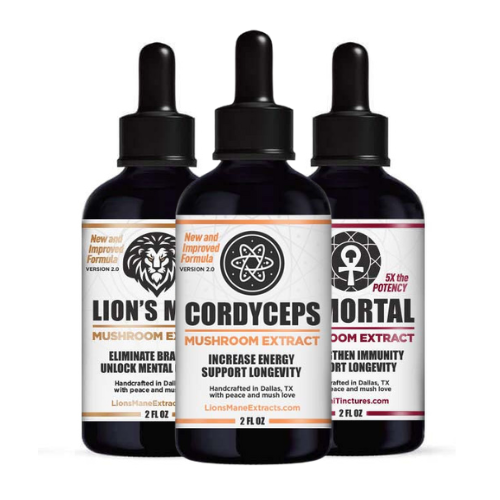 Top Sellers Bundle (Lion's Mane, Cordyceps and Reishi)