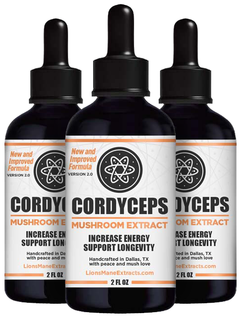 +3 Cordyceps Extracts (New Customer Special) ($33 Each)