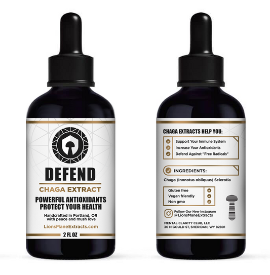 "Defend" Premium Chaga Mushroom Extract