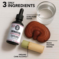 "Immortal" Premium Reishi Mushroom Extract