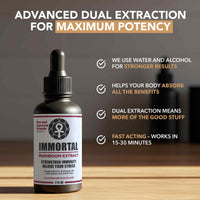 "Immortal" Premium Reishi Mushroom Extract