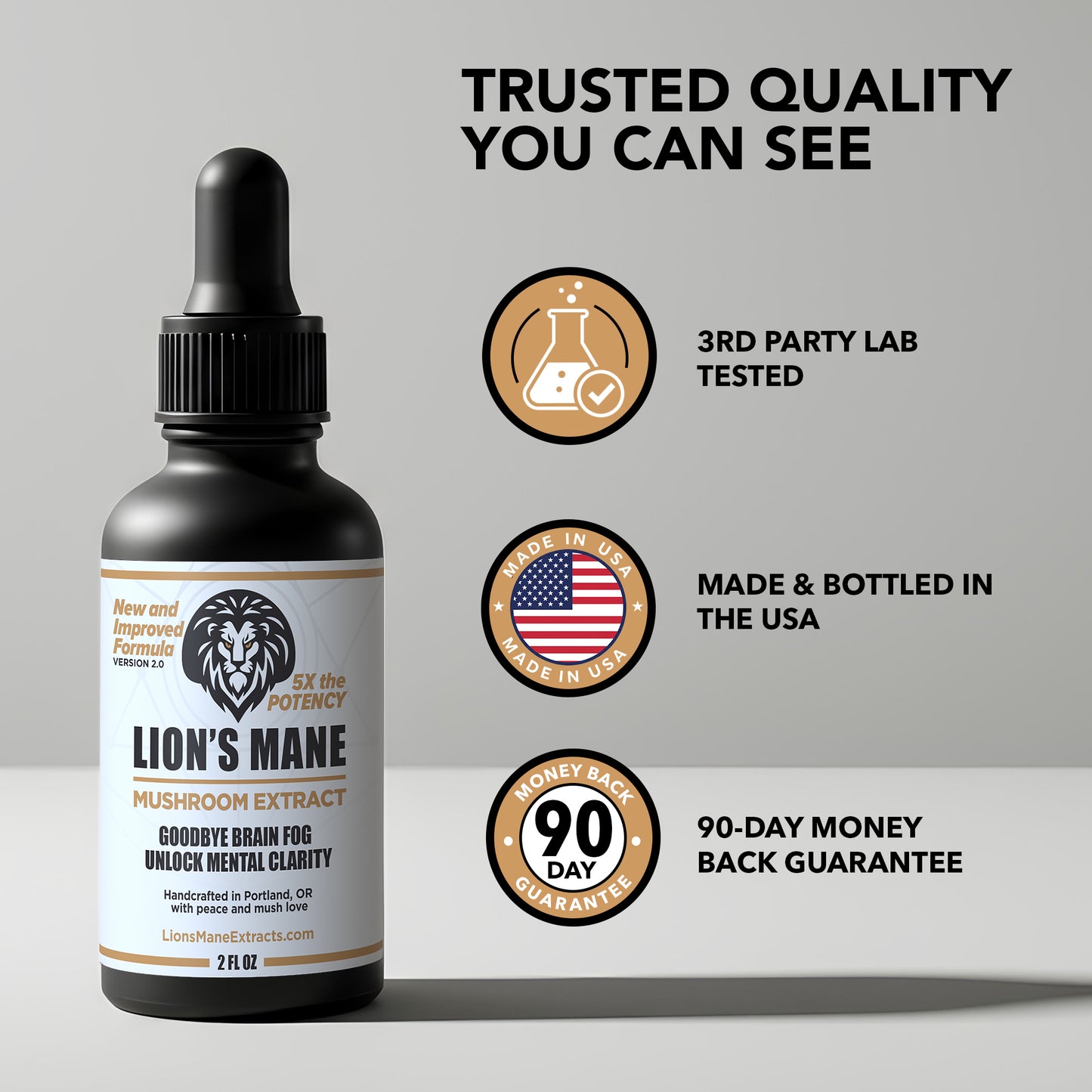 Lion's Mane Extract - 3 Pack