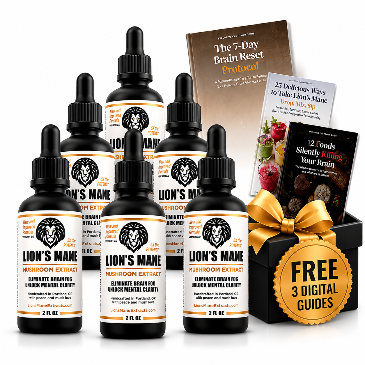 Lion's Mane Extract - 6 Pack