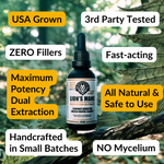 Lion's Mane Liquid Extract: Natural Support for Focus, Memory, & Clear Thinking