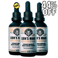 Lion's Mane Extract - 3 Pack (Buy 2 Get 1 Free)