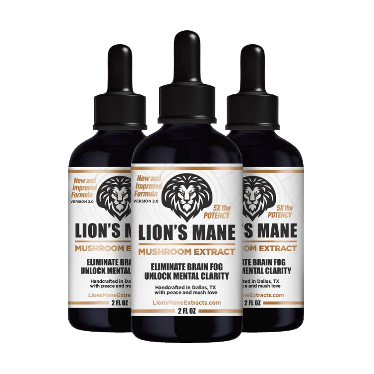 Lion's Mane Extracts (3 pack)