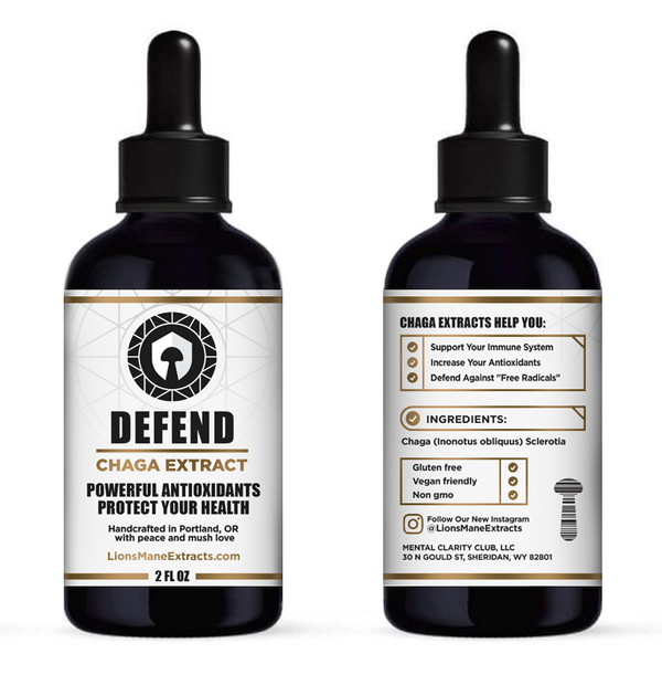 Chaga Defend bottle