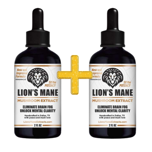 +2 Lion's Mane Extracts (New Customer Special) (buy 1 get 1 free)