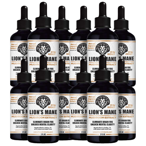 + 12 Lion's Mane Extracts (New Customer Special)